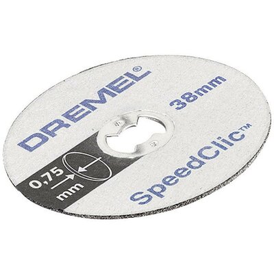Dremel SC SpeedClic 38 mm átmérőjű 5db-os 0,75mm vastag vágótárcsa készlet