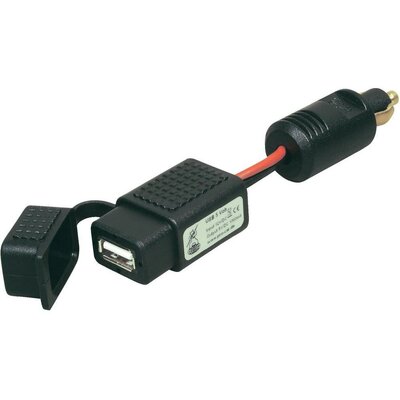 ProCar vízhatlan mini szivargyújtós USB-s töltő kábel, motorra, hajóra, 12V 5V 1A