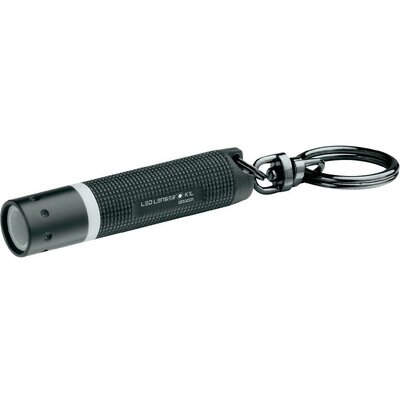 LED-es kulcstartós zseblámpa, 45 perc, 10 g, fekete, LED LENSER K1L 8251-L
