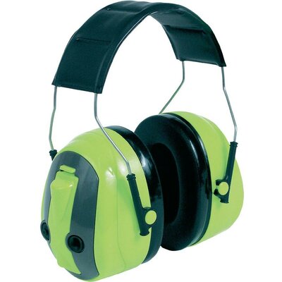 Fejpántos, kapszulás hallásvédő fültok, Ki/Be kapcsolható hangáteresztő fülvédő PELTOR Push-To-Listen MT155H530A 489-GB