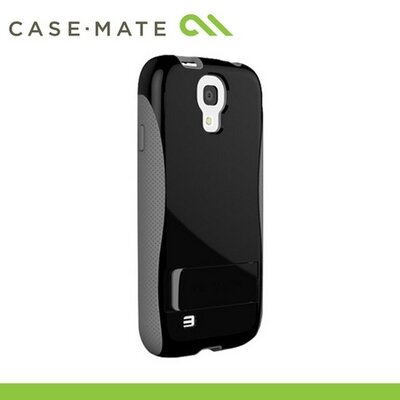 Case-mate CM27008 CASE-MATE műanyag hátlapvédő telefontok, kitámasztó, POP! - Fekete [Samsung Galaxy S4 (GT-I9500), Samsung Galaxy S4 (GT-I9505), Samsung Galaxy S4 VE (GT-I9515)]