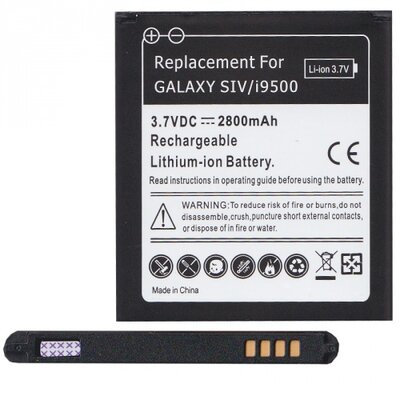 Utángyártott akkumulátor 2700 mAh Li-ion (EB-B600BEBEC kompatibilis) - Samsung Galaxy S4 (GT-I9500), Samsung Galaxy S4 (GT-I9505), Samsung Galaxy S4 Active (GT-I9295), Samsung Galaxy S4 VE (GT-I9515)