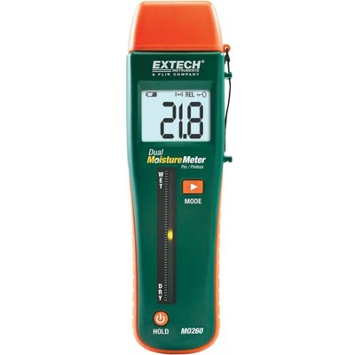 Fanedvességmérő, anyagnedvesség mérő műszer Extech MO260