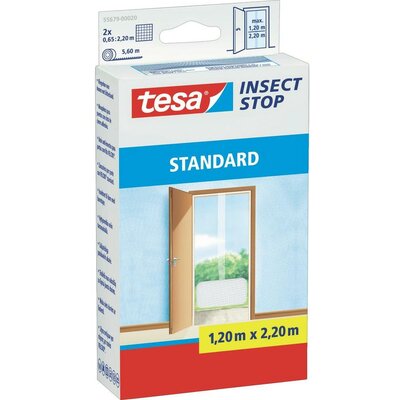 TESA® STANDARD szúnyogháló ajtóra, 2,2 x 1,3 m, fehér