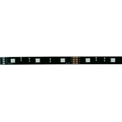 LED szalag, 50 cm, fekete, fixen beépített LED-del, Paulmann YourLED Stripe 70198