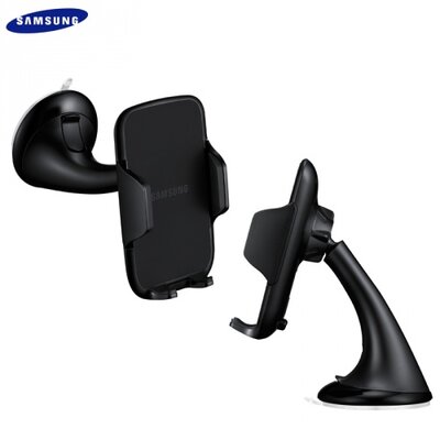 Samsung EE-V200SABEG Autós telefontartó (tapadókorongos, 4-5.7" méret) FEKETE [Samsung Ativ S (GT-I8750), Samsung Chat 335 (GT-S3350), Samsung Corby (GT-S3650), Samsung Corby TXT (GT-B3210)]