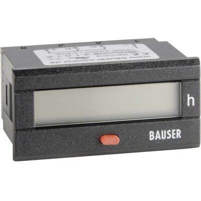 Digitális üzemóra számláló modul 115-240V/AC 45x22mm Bauser 3800.3.1.0.1.2