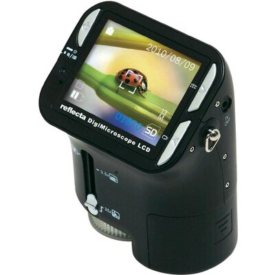 Digitális mikroszkópkamera USB/LCD1,3 MPixNagyítás 3,5 ... 35 x, Reflecta