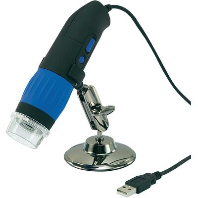 Conrad Digitális Mikroszkóp kamera USB 9.0 Mio. Pixel, Nagyítás: 10 - 200-szoros